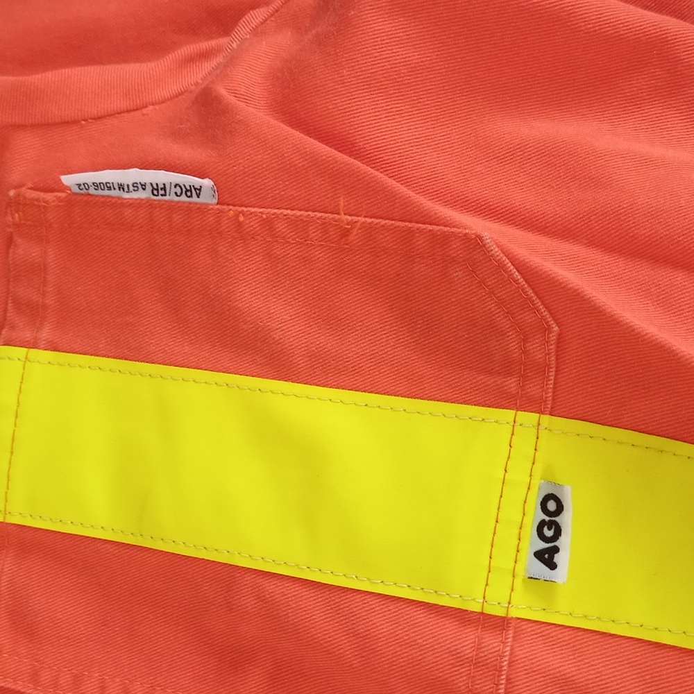 AGO ARC/FR ASTM 1506-02 Work Overalls Denim - Picture 9 of 11